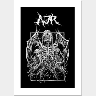 Ajr death metal Posters and Art